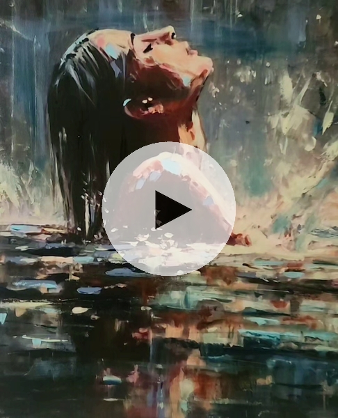 ArteDiAlina.com painting: Even if it rains